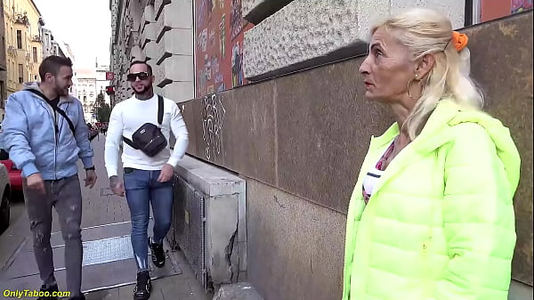 Granny's First Threesome: Extreme Rough Lesson