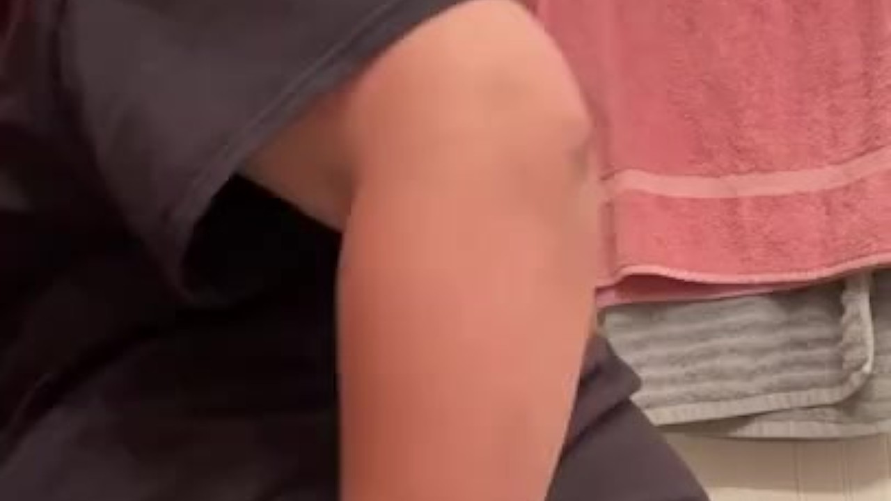 Playing with my big fat ass